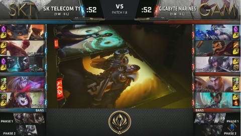 LOL 2017MSI首日 SKT vs GAM 全场高光集锦